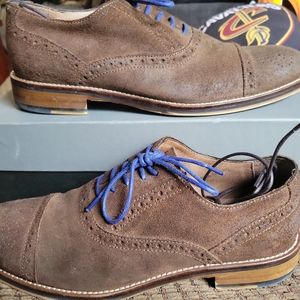 Johnston & Murphy Conard Brown Suede sz 8.5